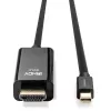 Lindy 36926 Mini-DisplayPort-auf-HDMI-Kabel, 1 m, passiv, 4K30