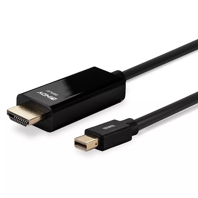 Lindy 36926 Mini-DisplayPort-auf-HDMI-Kabel, 1 m, passiv, 4K30