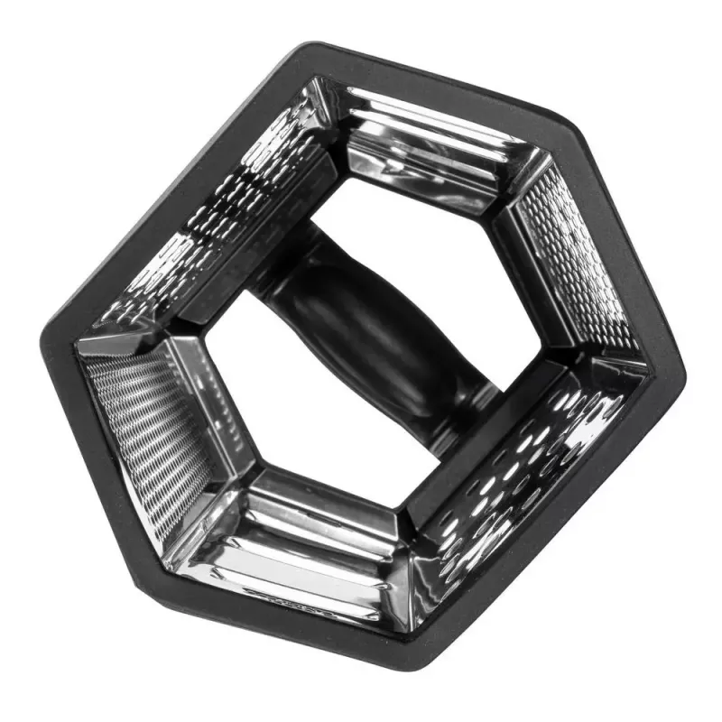Kastenreibe Resto Kitchenware 95413 Schwarz Edelstahl