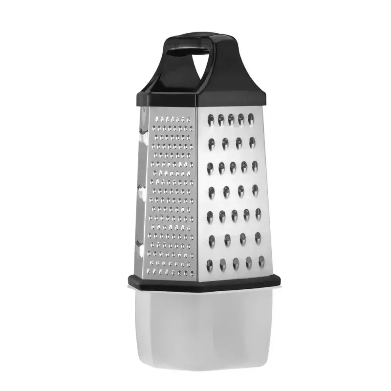 Kastenreibe Resto Kitchenware 95413 Schwarz Edelstahl