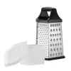 Kastenreibe Resto Kitchenware 95413 Schwarz Edelstahl
