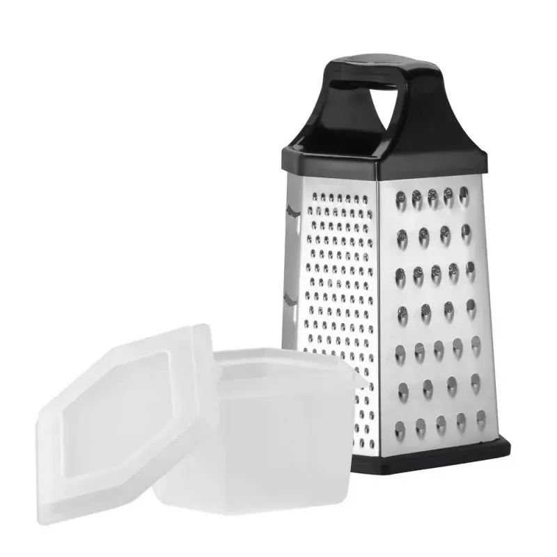 Kastenreibe Resto Kitchenware 95413 Schwarz Edelstahl