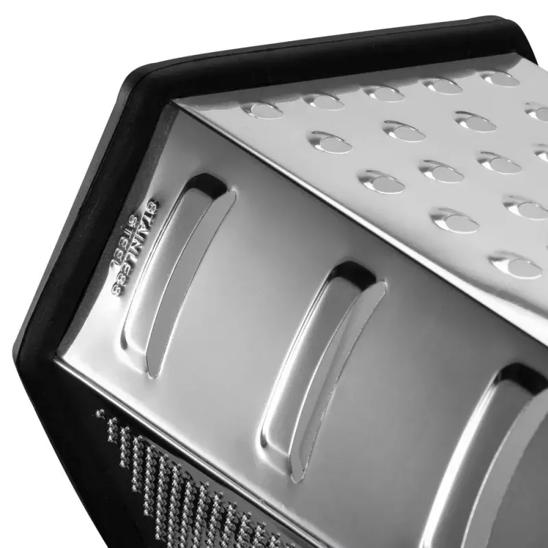 Kastenreibe Resto Kitchenware 95413 Schwarz Edelstahl