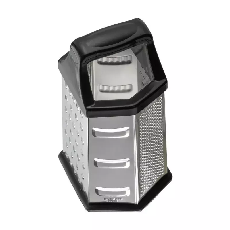 Kastenreibe Resto Kitchenware 95413 Schwarz Edelstahl