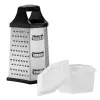 Kastenreibe Resto Kitchenware 95413 Schwarz Edelstahl