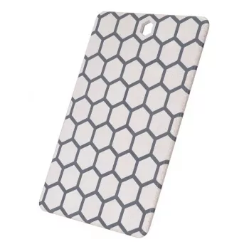 Schneidebrett Resto Kitchenware 95403 Rechteckig Kunststoff Grau Weiß