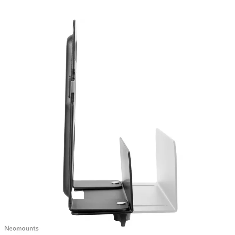 Neomounts AWL-450BL Mediaplayer-Halterung, universell, auch für Apple TV geeignet, 5 kg, Tiefe 47–76 mm, 128 mm, Stahl, Schwarz