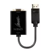 Lindy 41006 aktiver Konverter DisplayPort auf VGA, 0,15 m, Schwarz
