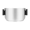 Resto Kitchenware Anser Kasserolle 3,2 l, rund, schwarz, Edelstahl