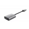 Trust Dalyx 24135 Kartenleser, USB 3.2 Gen 1, microSD/SD/SDHC/SDXC, Silber