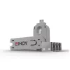 Port blocker Lindy USB Port Blocker Pack of 4 Colour Code White