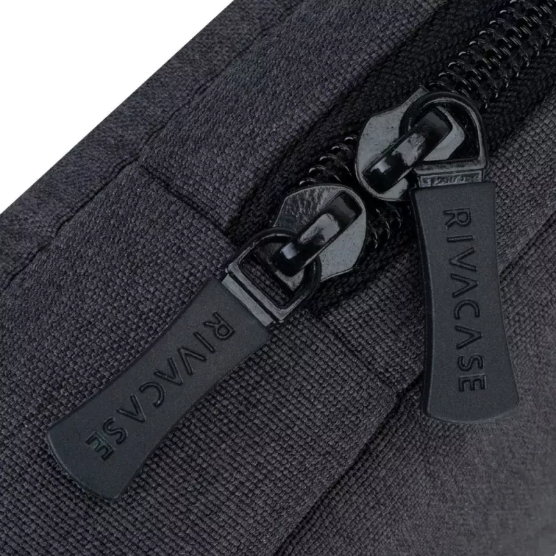 Rivacase 7707 Suzuka ECO Laptop-Hülle 17,3 Zoll (43,9 cm), Schwarz