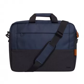 Trust Lisboa Aktentasche 40,6 cm 16 Zoll Blau 2 Fächer