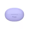 Trust Yavi 25297 Bluetooth-Ohrhörer mit ENC, Lila