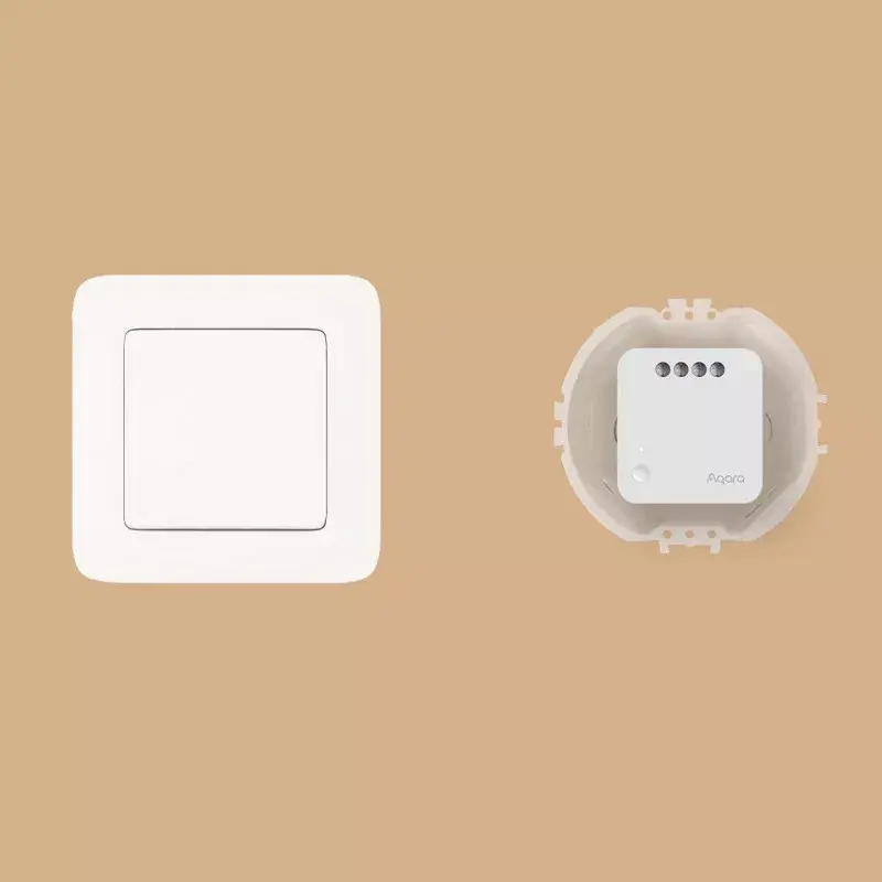 AQARA Smart Home Single Switch Modul T1, ohne Neutralleiter (SSM-U02)