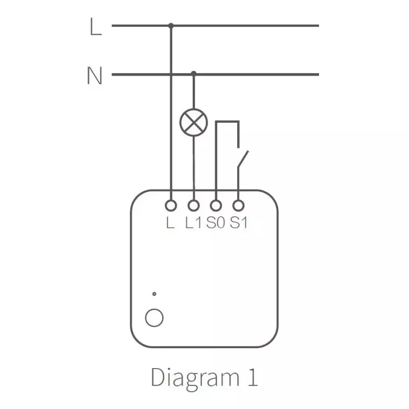 AQARA Smart Home Single Switch Modul T1, ohne Neutralleiter (SSM-U02)