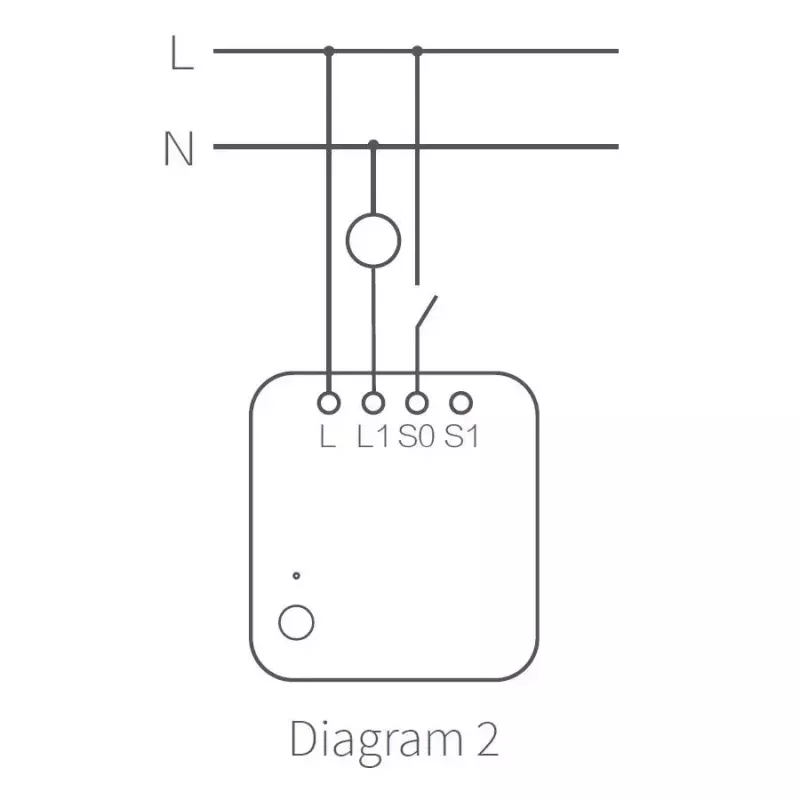 AQARA Smart Home Single Switch Modul T1, ohne Neutralleiter (SSM-U02)