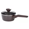Kochtopf Resto Kitchenware 93017 1,5 L Rund Dunkelbraun