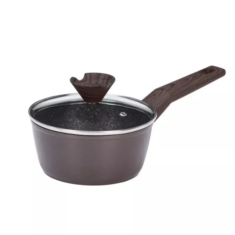Kochtopf Resto Kitchenware 93017 1,5 L Rund Dunkelbraun