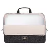 Rivacase Anvik 7916 Notebook-Hülle 15,6" mit Maus, Schwarz