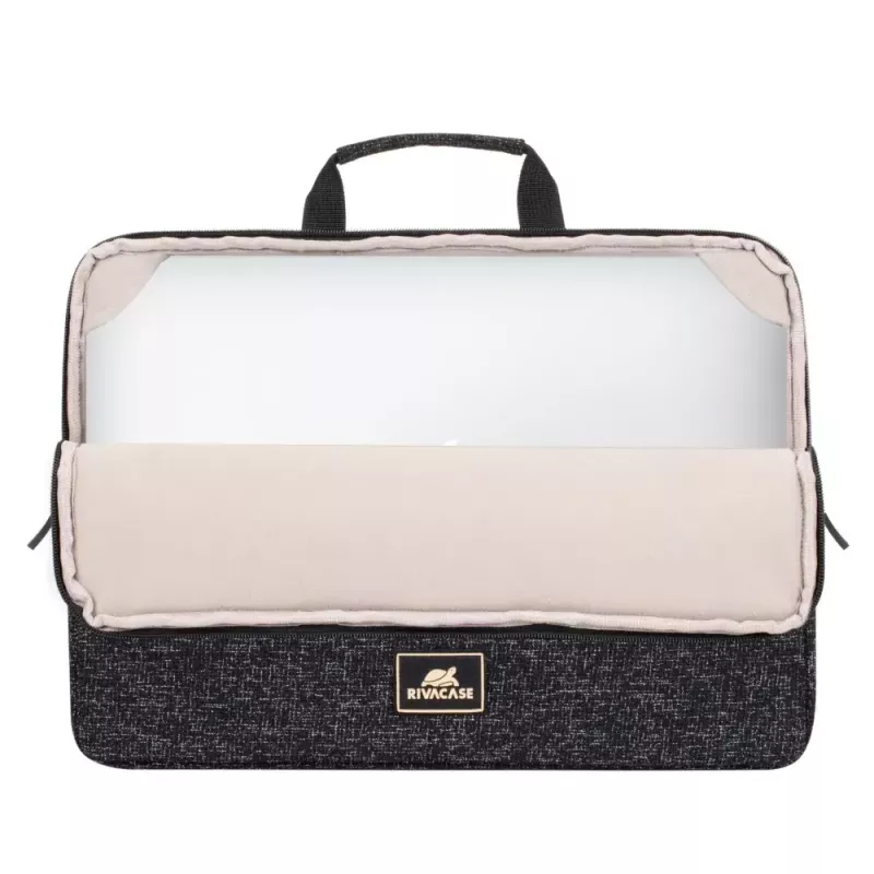 Rivacase Anvik 7916 Notebook-Hülle 15,6" mit Maus, Schwarz