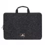 Rivacase Anvik 7916 Notebook-Hülle 15,6" mit Maus, Schwarz