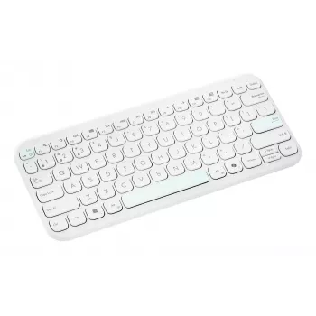 ASUS Marshmallow KW100 Kabellose Tastatur, Schillerndes Weiß