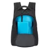 Rivacase 5565 Lite Urban Laptop-Rucksack 14 Zoll, Schwarz