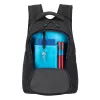 Rivacase 5565 Lite Urban Laptop-Rucksack 14 Zoll, Schwarz
