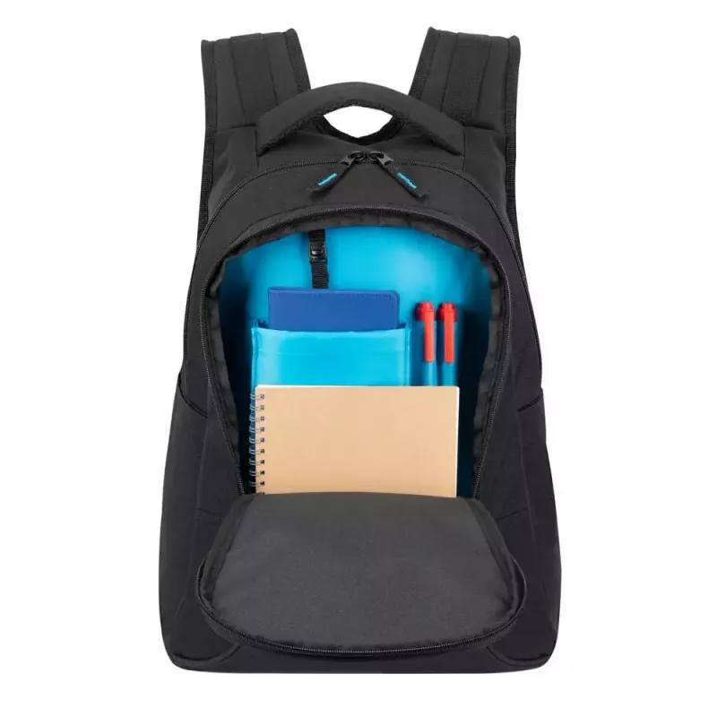 Rivacase 5565 Lite Urban Laptop-Rucksack 14 Zoll, Schwarz