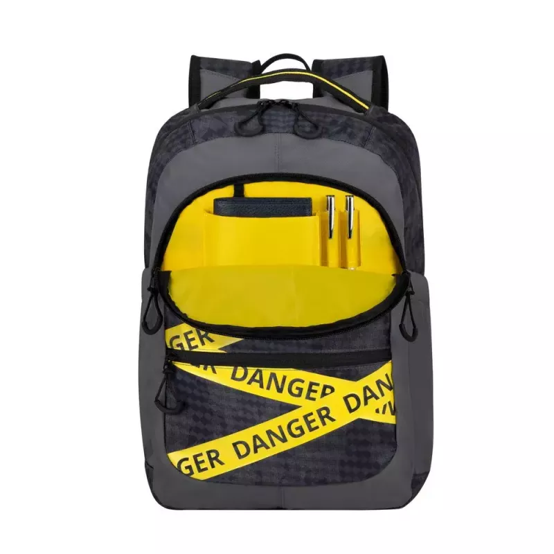 Rivacase 5431 Urban Laptop-Rucksack 15,6 Zoll (39,6 cm), 20 l, Grau-Camo