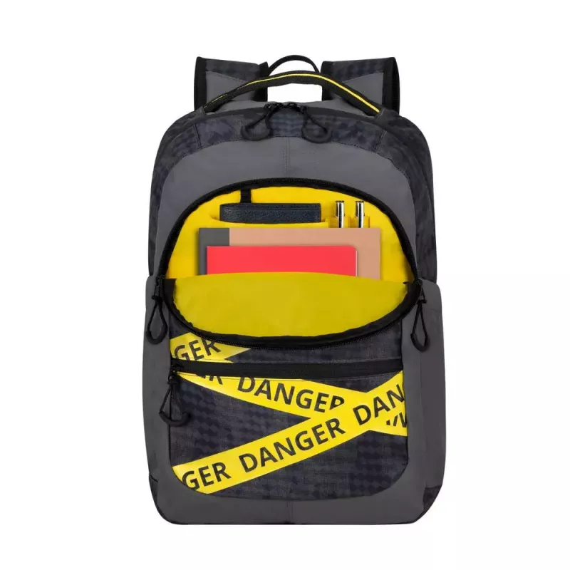Rivacase 5431 Urban Laptop-Rucksack 15,6 Zoll (39,6 cm), 20 l, Grau-Camo