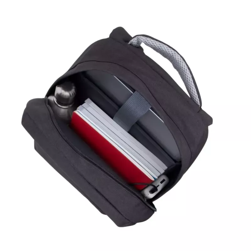 Rivacase 7563 Laptop-Rucksack 15,6 Zoll (39,6 cm) inkl. Maus, Schwarz