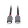 Lindy 0,8 m USB 4 240 W Typ-C-Kabel, Anthra Line