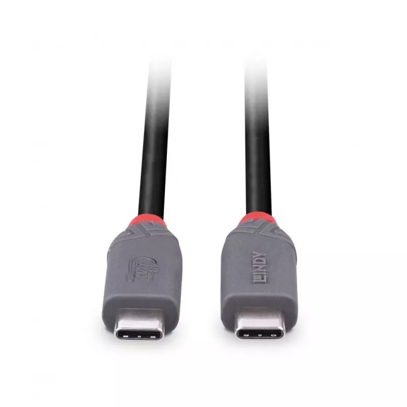 Lindy 0,8 m USB 4 240 W Typ-C-Kabel, Anthra Line