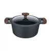 Resto Kitchenware Ran Kochtopf 4,2 l, rund, beige, Holz