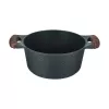 Resto Kitchenware Ran Kochtopf 4,2 l, rund, beige, Holz
