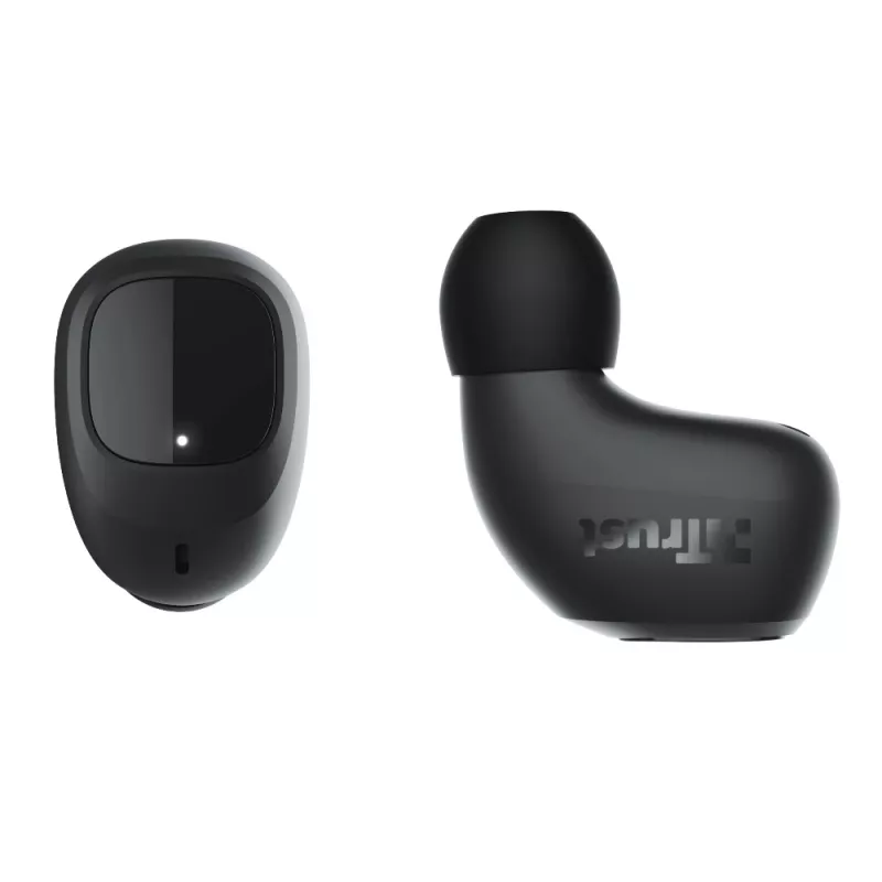 Trust Nika Compact Headset True Wireless Stereo (TWS) In-Ear Anrufe/Musik Bluetooth Schwarz