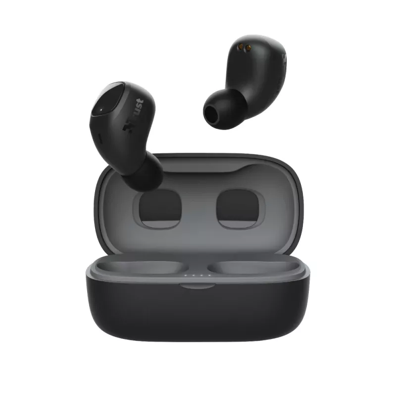 Trust Nika Compact Headset True Wireless Stereo (TWS) In-Ear Anrufe/Musik Bluetooth Schwarz
