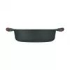 Resto Kitchenware 93906 Multitopf, schwarzes Aluminium, 4,1 l, 28 cm
