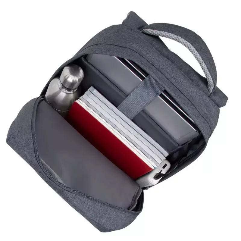 Rivacase 7562 Diebstahlschutz-Notebooktasche, 15,6 Zoll (39,6 cm), Dunkelgrau