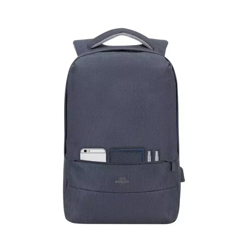 Rivacase 7562 Diebstahlschutz-Notebooktasche, 15,6 Zoll (39,6 cm), Dunkelgrau