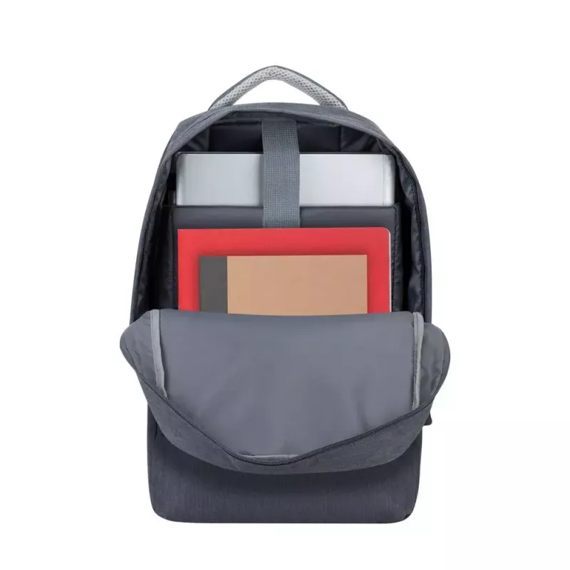 Rivacase 7562 Diebstahlschutz-Notebooktasche, 15,6 Zoll (39,6 cm), Dunkelgrau