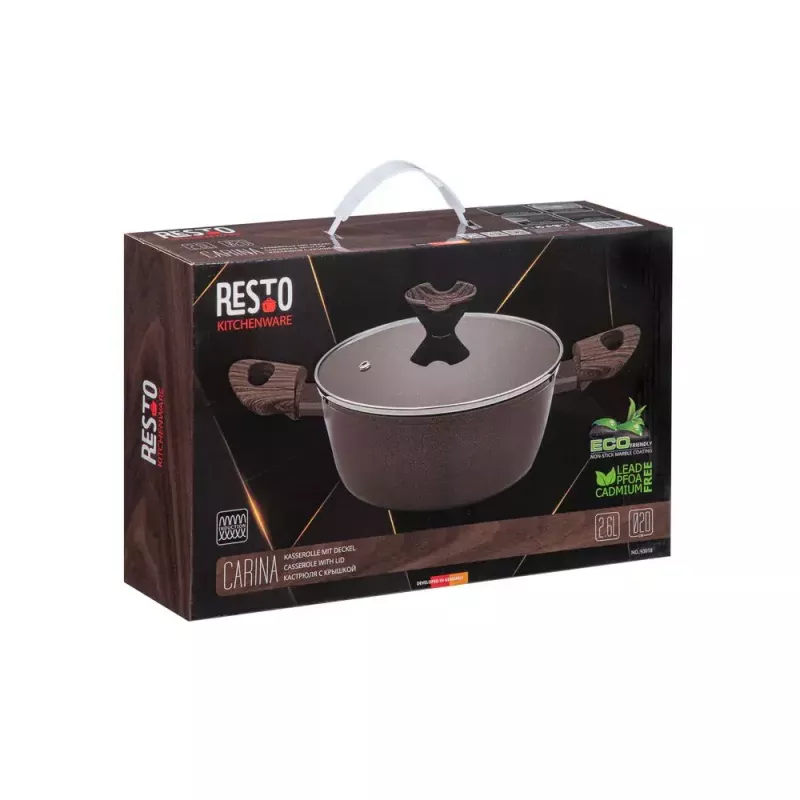 Resto 93018 Kasserolle, 20 cm, 2 l