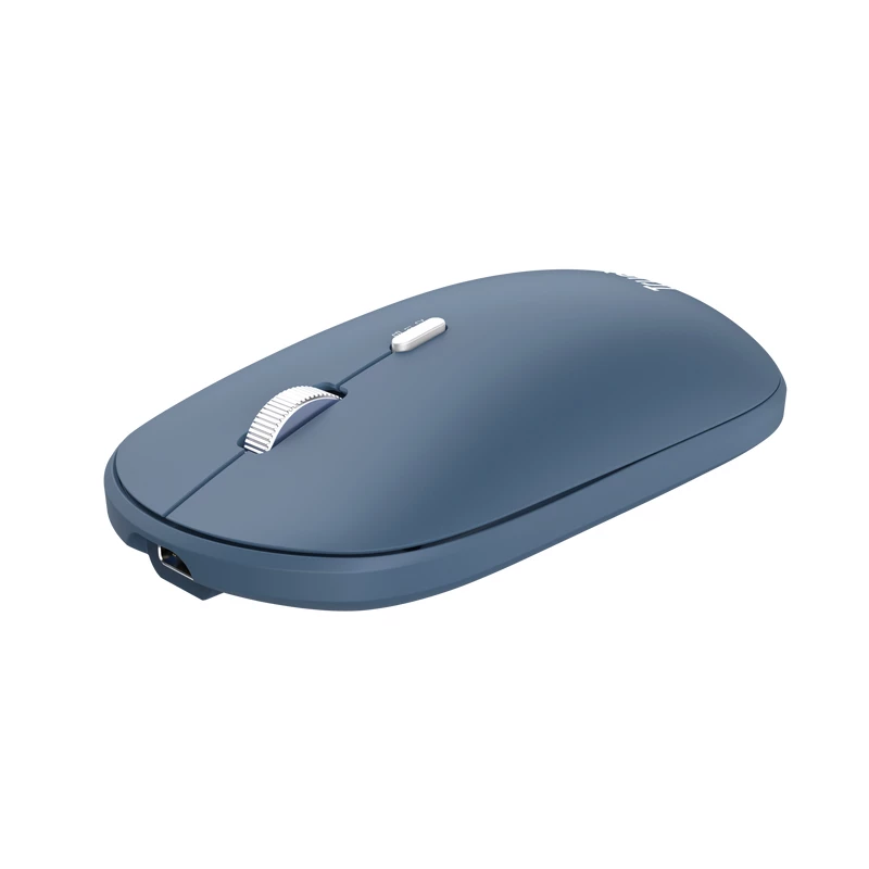 Trust Lyra Tastatur Maus enthalten Büro RF Wireless + Bluetooth QWERTY US-Englisch Blau