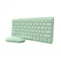Trust Lyra 24942 kabelloses Tastatur-und-Maus-Set, Grün