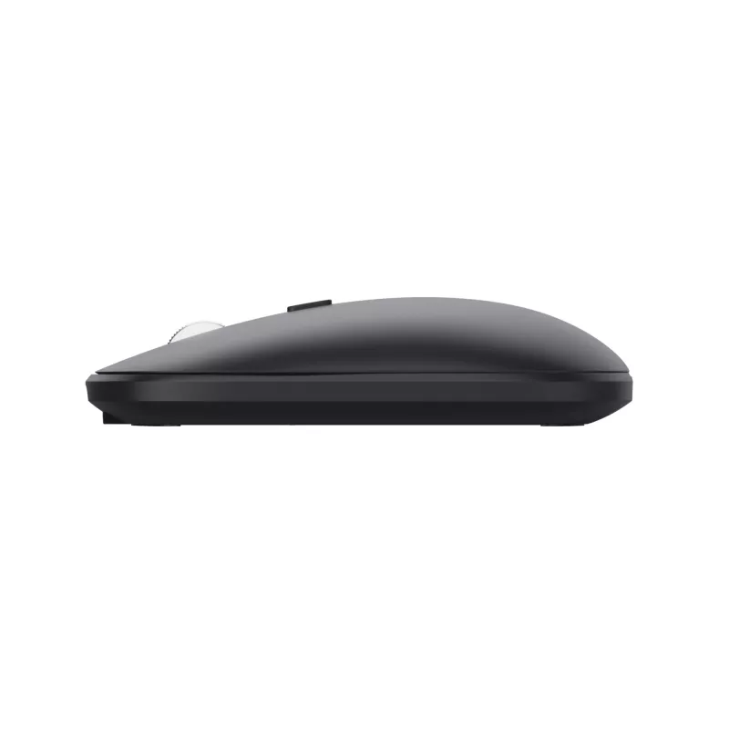 Trust Lyra Tastatur mit Maus Büro RF Wireless + Bluetooth QWERTY Englisch Schwarz