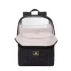 Rivacase Anvik 7923 Laptop-Rucksack, 13,3 Zoll (33,8 cm), Schwarz