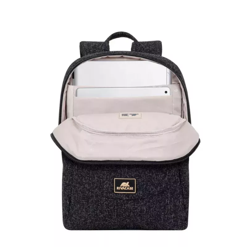 Rivacase Anvik 7923 Laptop-Rucksack, 13,3 Zoll (33,8 cm), Schwarz