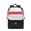 Rivacase Anvik 7923 Laptop-Rucksack, 13,3 Zoll (33,8 cm), Schwarz